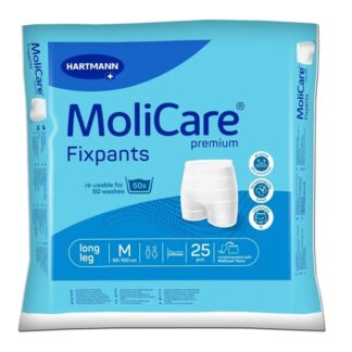 Slip Elástico MoliCare Premium Fixpants Tamanho M 25unidades