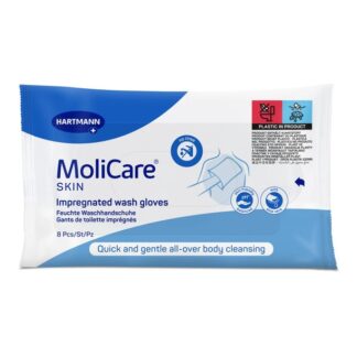 Molicare Skin Luvas Impregnadas 8unidades