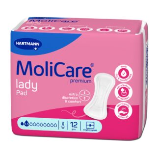 Penso Molicare Premium Lady Pad 1.5gotas 12unidades